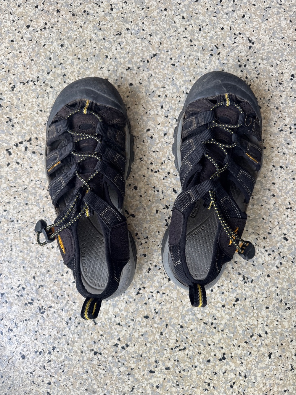 Keen Black Outdoor Closed-Toe Sandals